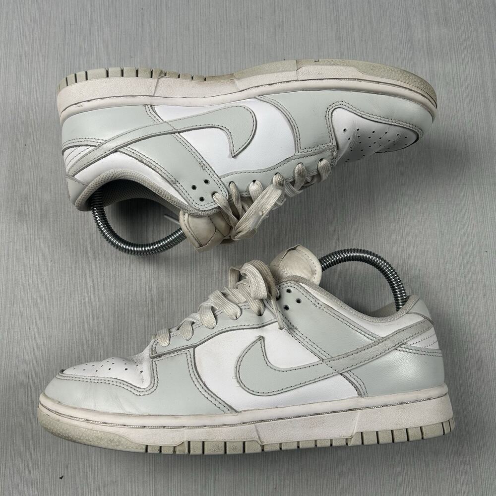 Nike Dunk Low Photon Dust Womens Size 8 Gray Fitness Skating Sneakers DD1503-103